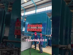 Powder Rubber Tile Making Machine Hydraulic Rubber Moulding Press