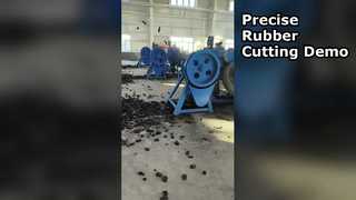 View rubber strip and rubber block cutter Demo